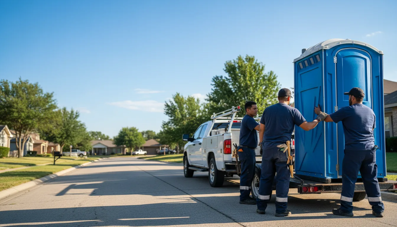 Portable Toilet Rental in Amber, OK near me